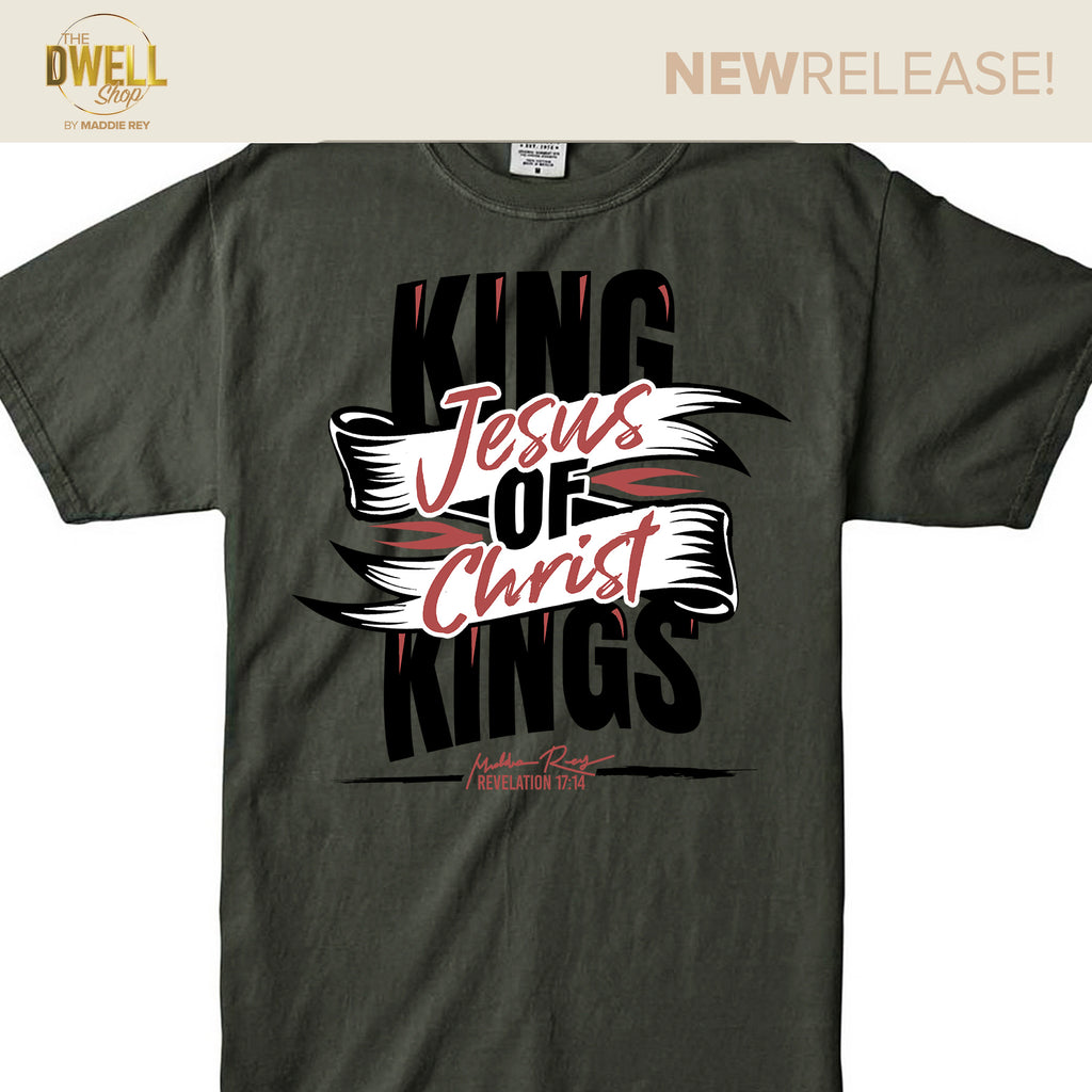 King of Kings - Army Green T-Shirt