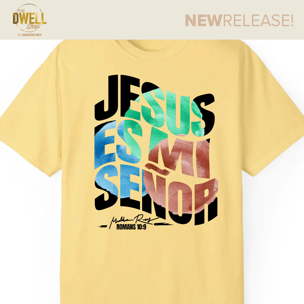 Jesus Es Mi Señor (Spanish) - Yellow T-Shirt