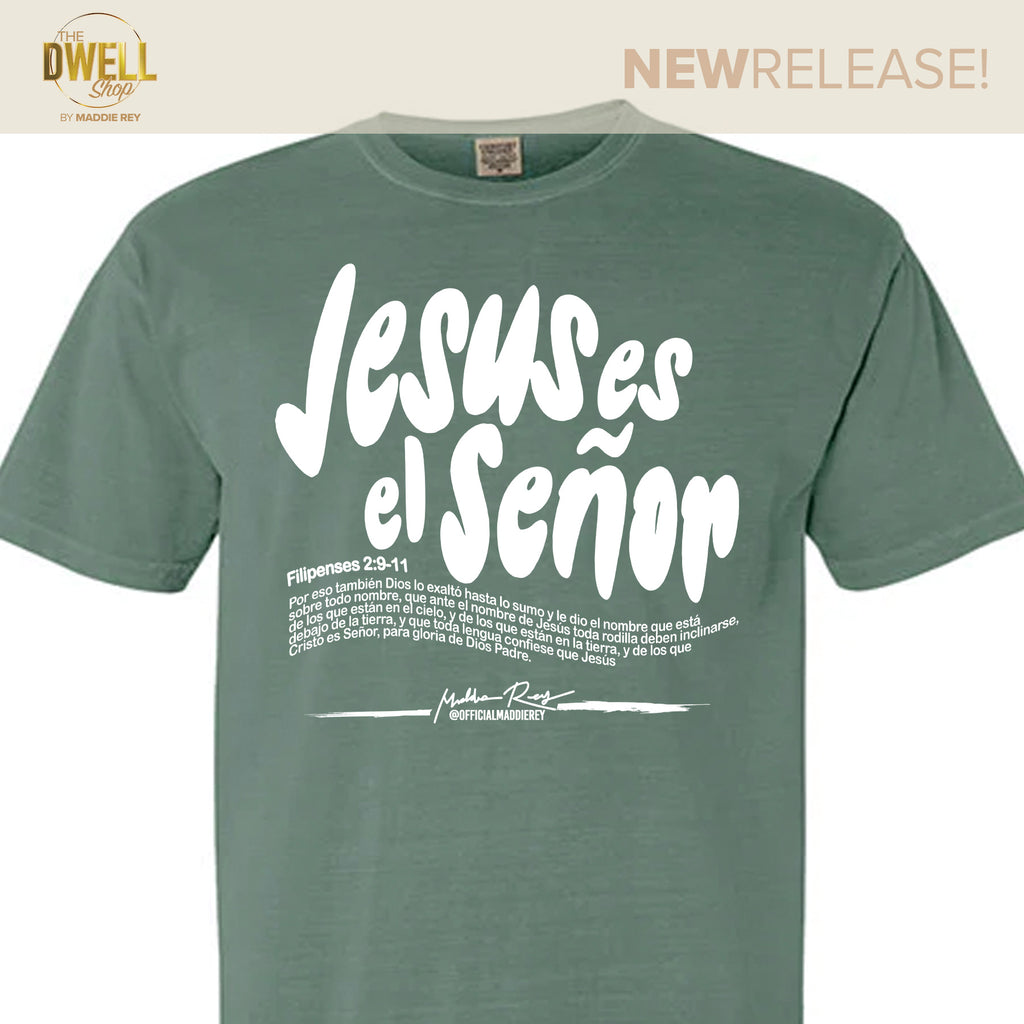 Jesus Es El Señor (Spanish) - Green T-Shirt