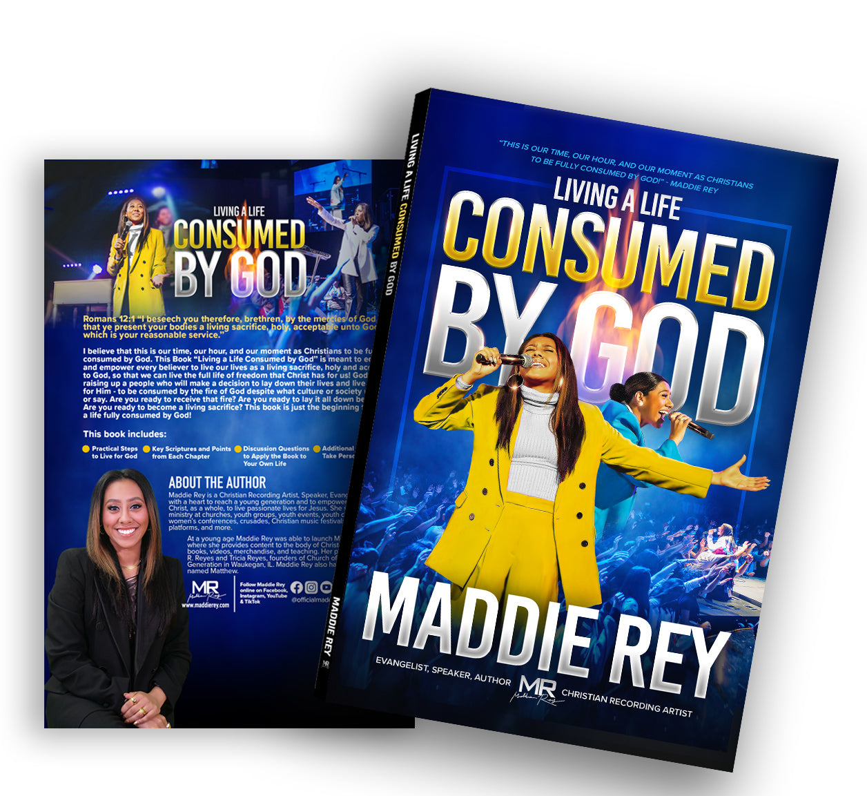 Maddie Rey - Consumed By God Book – The Dwell Shop